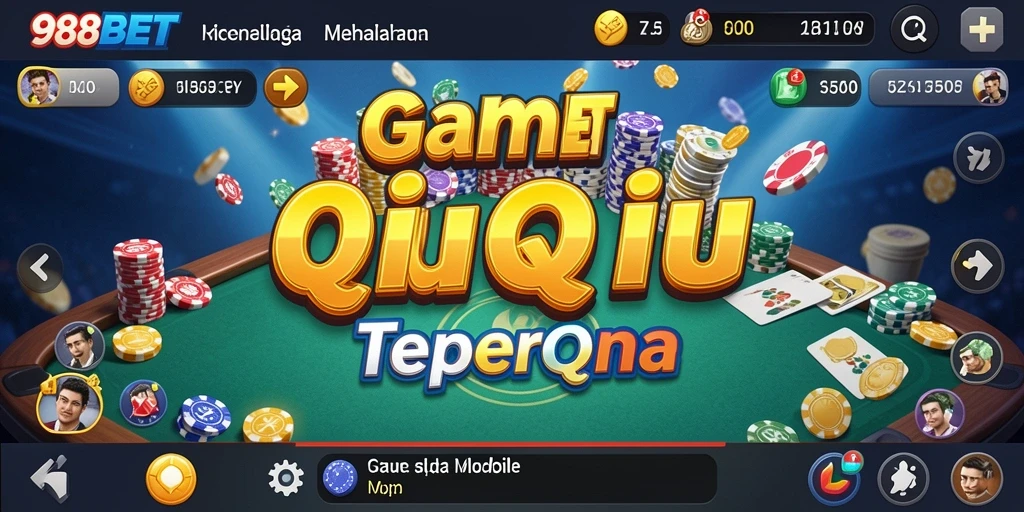 Screenshot gameplay seru dari aplikasi 988BET QiuQiu.