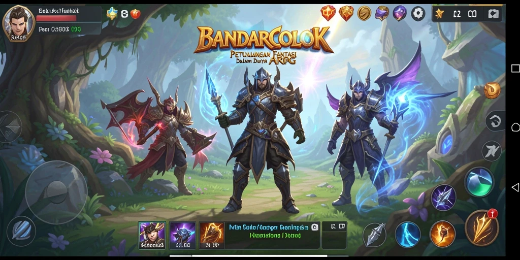 Tampilan screenshot BANDARCOLOK saat gameplay ARPG yang menegangkan.