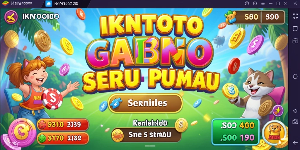 Screenshot gameplay IKNTOTO yang menunjukkan keseruan permainan Bingo.