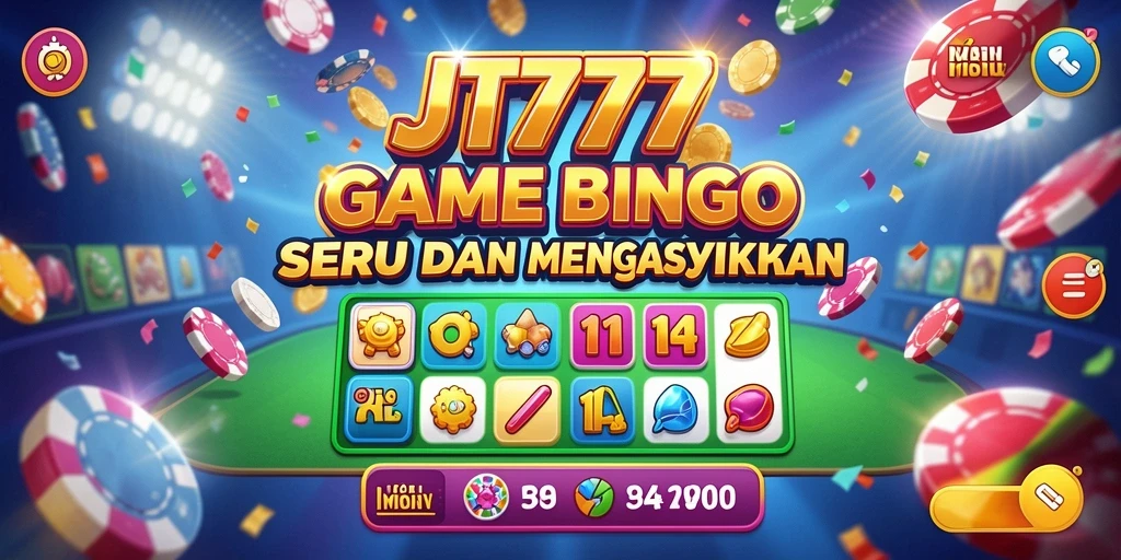Tampilan gameplay seru dalam permainan Bingo JT777.