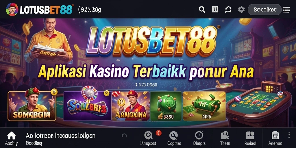 Screenshot gameplay LOTUSBET88 yang menunjukkan serunya bermain kasino.