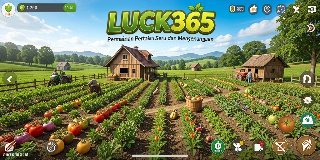 Tampilan gameplay LUCK365 yang menarik dan penuh warna.