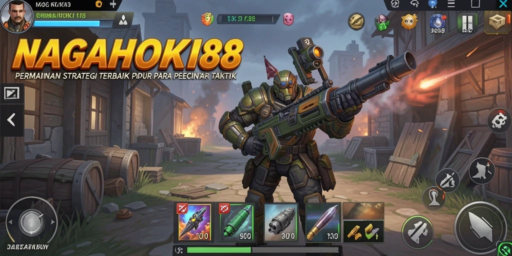 Tangkapan layar utama NAGAHOKI88 yang menunjukkan aksi strategi intens.