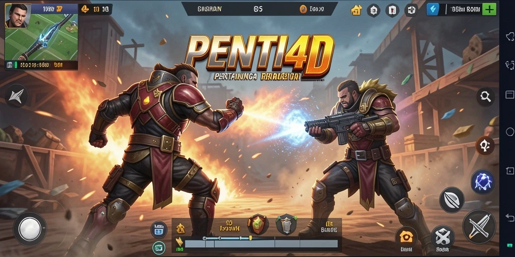 Tampilan aksi seru dari gameplay <strong>PENITI4D</strong> yang mendebarkan.