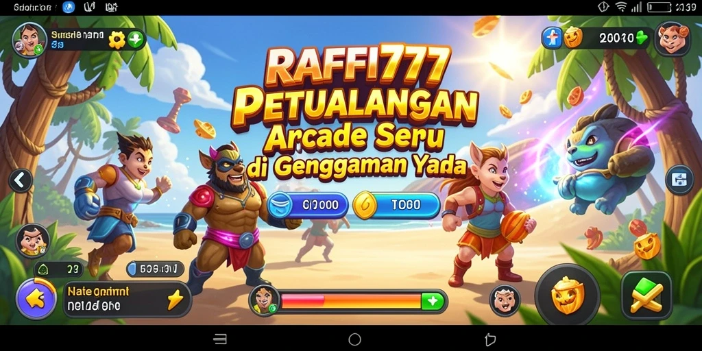 Tampilan gameplay RAFFI777 yang seru dan penuh tantangan.
