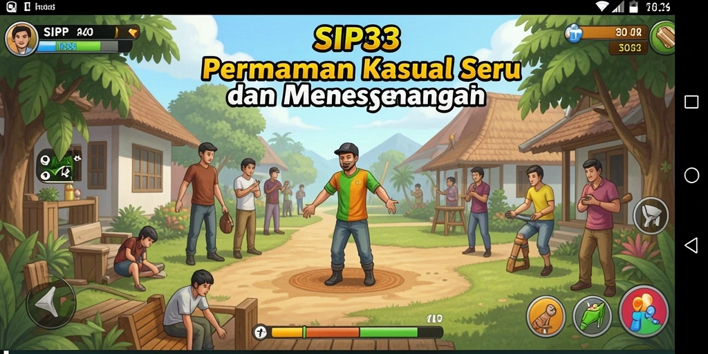 Tampilan gameplay seru dalam SIP33 dengan berbagai tantangan.