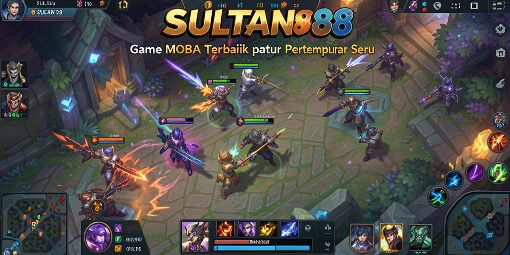 Gameplay seru dan strategis dalam SULTAN88.