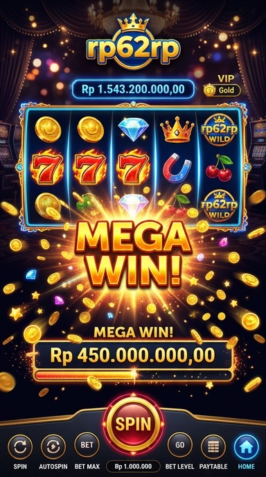 Tampilan utama aplikasi rp62rp yang menampilkan beragam pilihan APK.